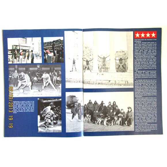 Vintage Magazine - Harlem Globetrotters'76 50th Anniversary Issue - RARE Sports - Picture 8 of 8